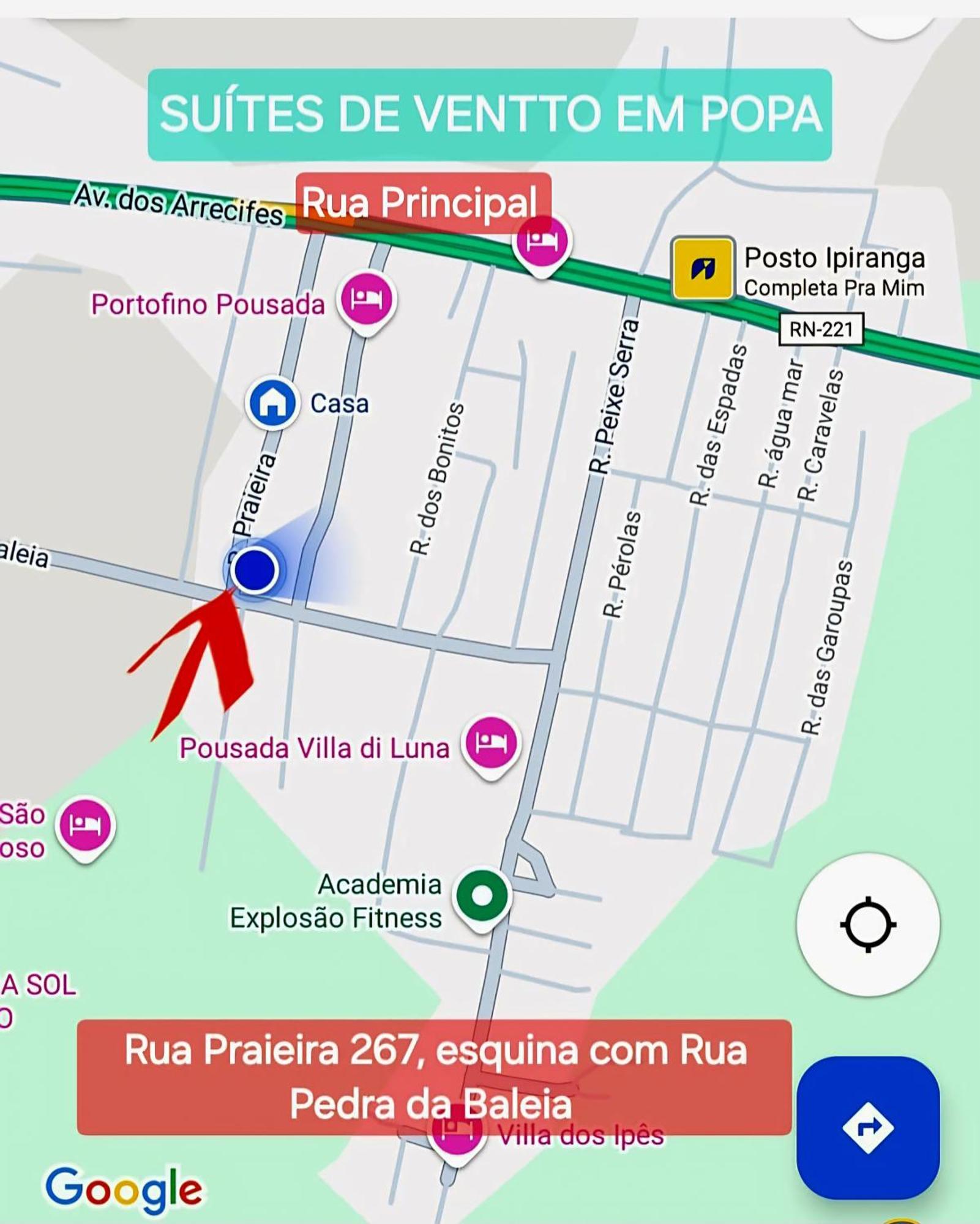Suites De Ventto Em Popa - Sao Miguel Do Gostso Сан-Мігел-ду-Гостозу Екстер'єр фото
